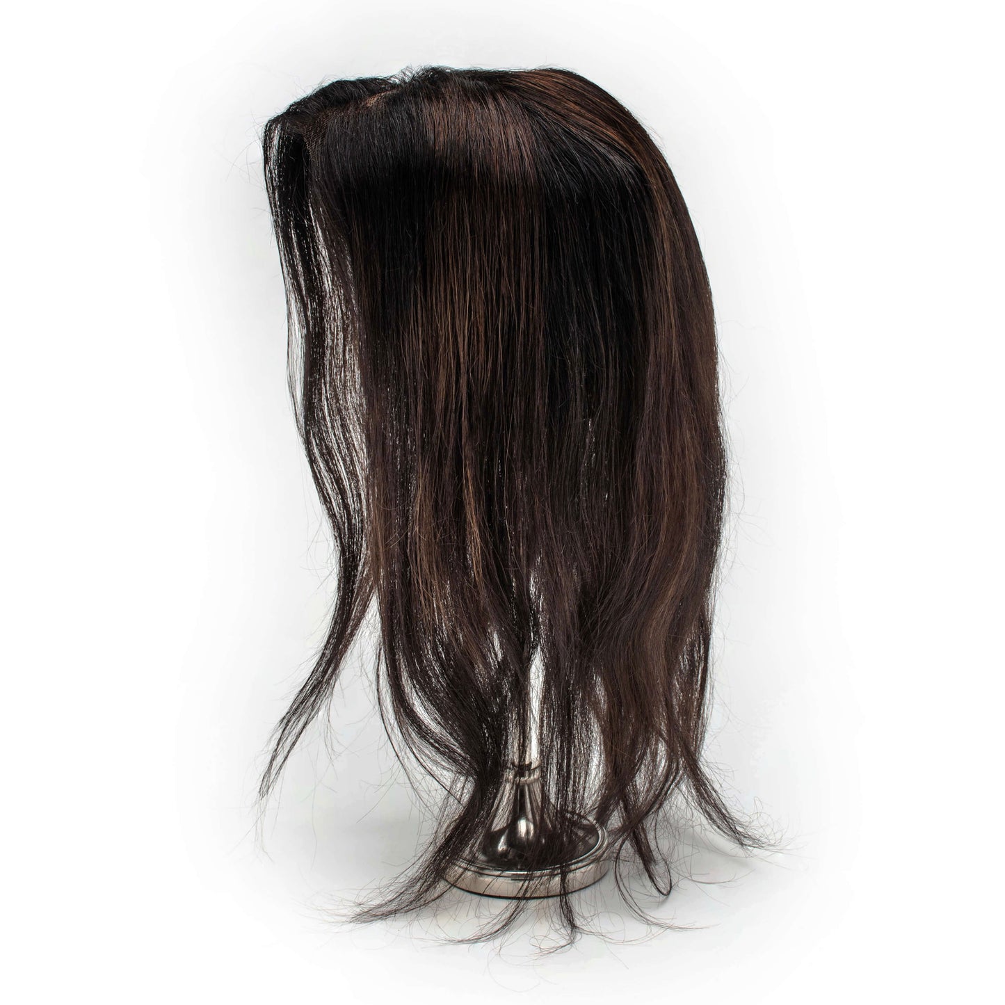 Side view of the EASY 5x3" Hair Topper for Moderate Hair Loss